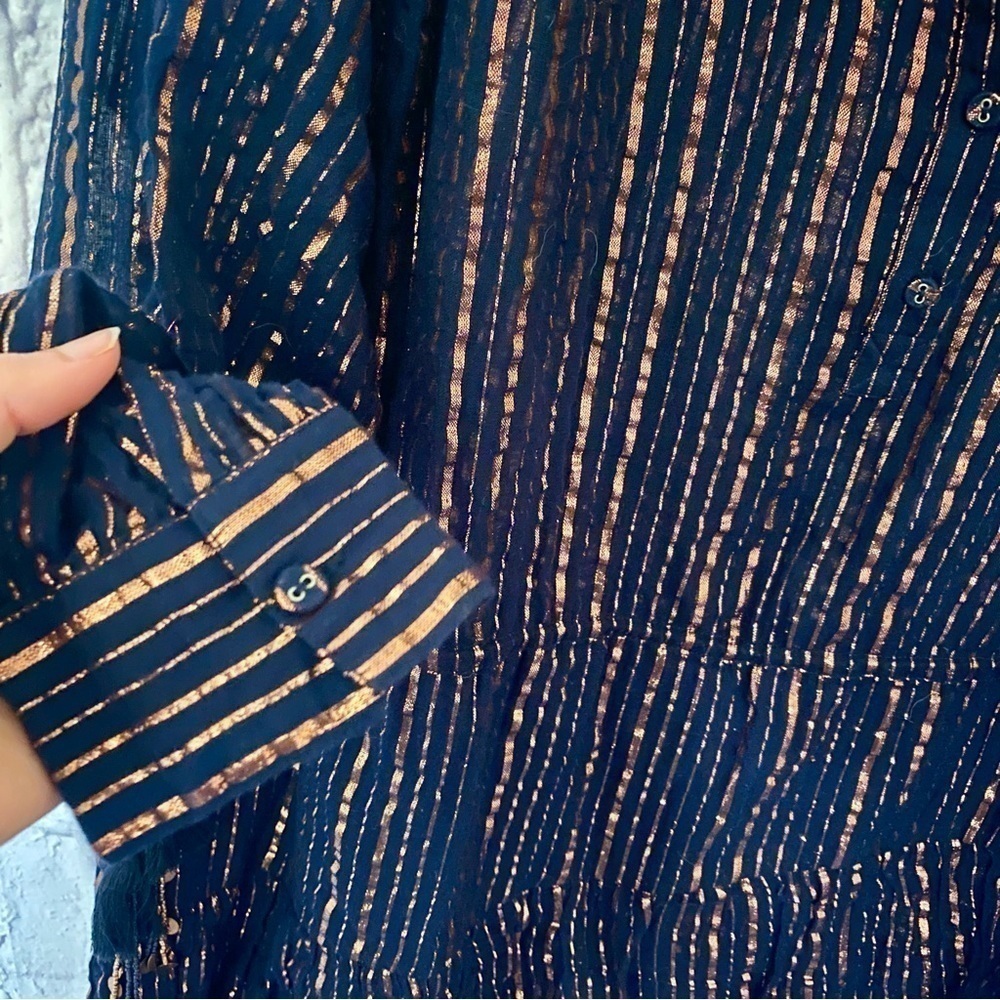 Ulla Johnson Della Dress Midnight 6 - Picture 8 of 13